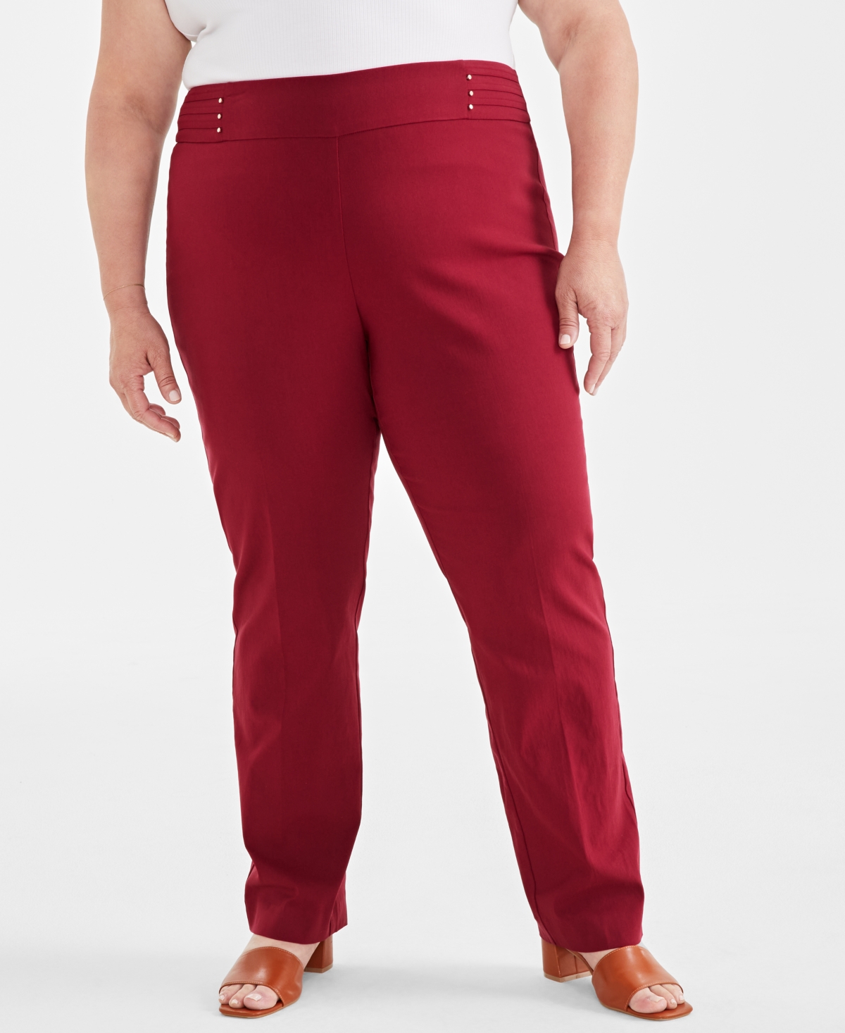Macy's jm collection plus size pants clearance