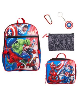 Boy's 5 PC Backpack Set