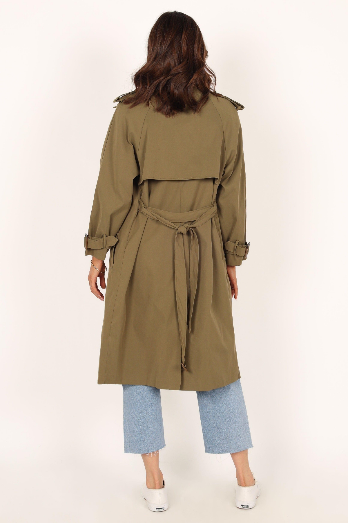 Petal and Pup Womens Trina Button Front Trench Coat