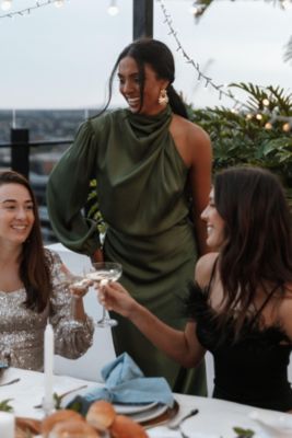 Women's Amelie One Shoulder Maxi Dress