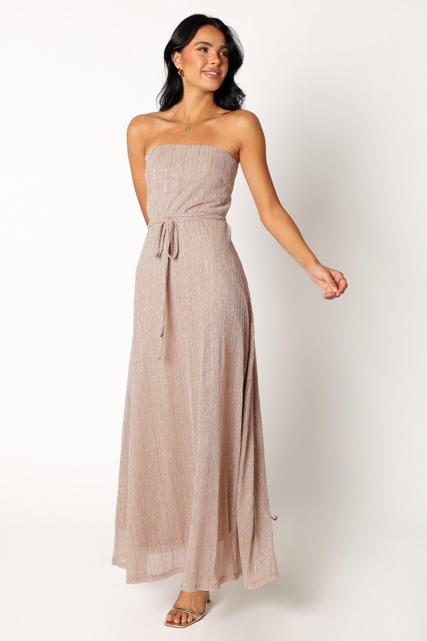 Womens Farley Strapless Maxi Dress