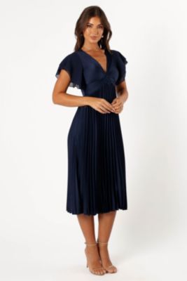 Women's Nova Flutter Sleeve Midi Dress