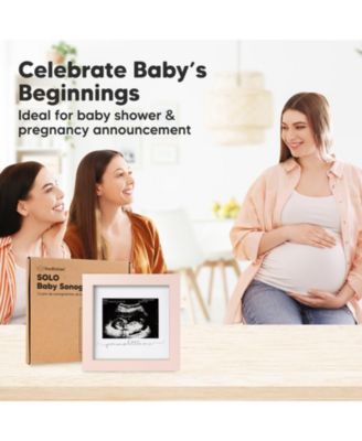 Solo Baby Sonogram Picture Frame, Modern Ultrasound Picture Frames, Pregnancy Announcements Sonogram Frame