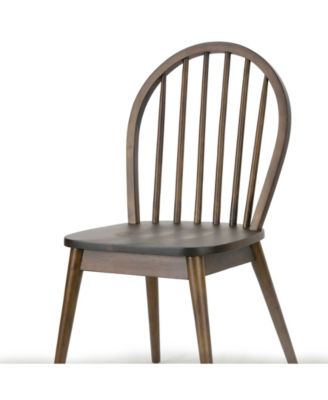 36.22" Astra Rubberwood Dining Chair, Set of 2