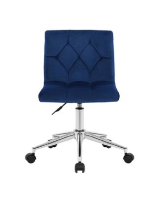 34.25" Amali Fabric, Metal Task Chair