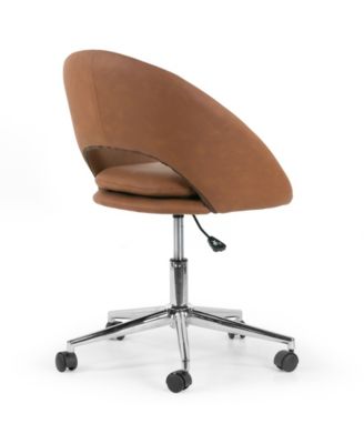 34.75" Aura Polyester, Metal Task Chair