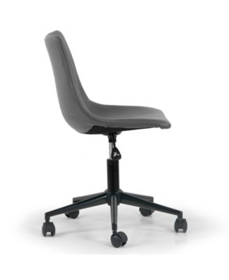34" Adan Polyester, Metal Task Chair