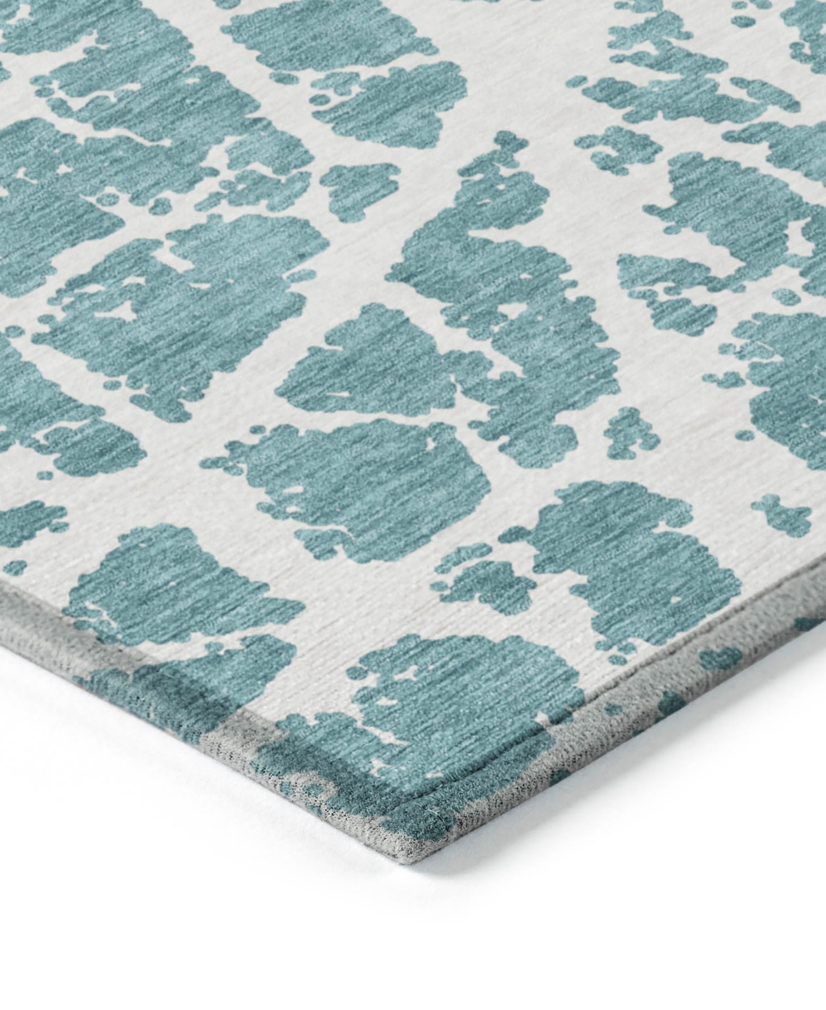 Addison Chantille Machine Washable Acn501 8'x10' Area Rug In Ocean