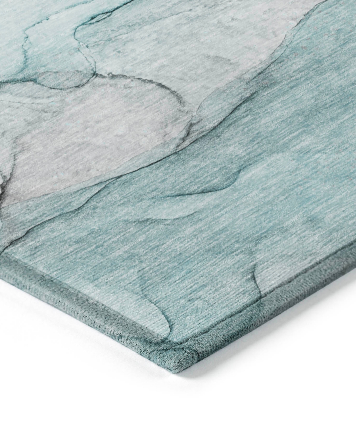 Addison Chantille Machine Washable Acn512 2'6x3'10 Area Rug In Ocean