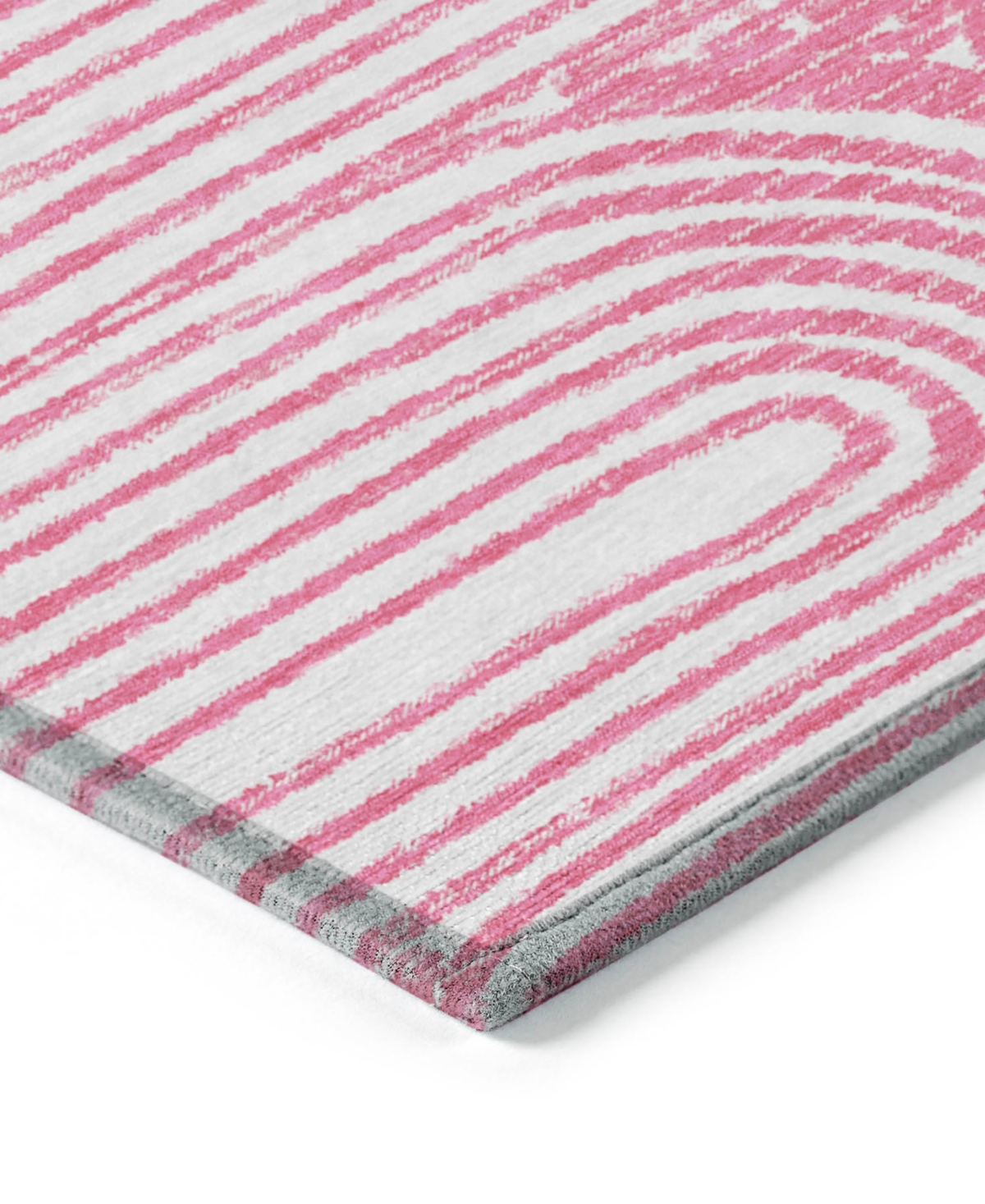 Addison Chantille Machine Washable Acn540 2'3x7'6 Runner Area Rug In Rose