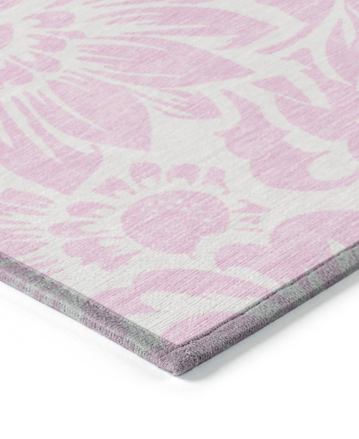 Addison Chantille Machine Washable Acn551 2'6x3'10 Area Rug In Pink