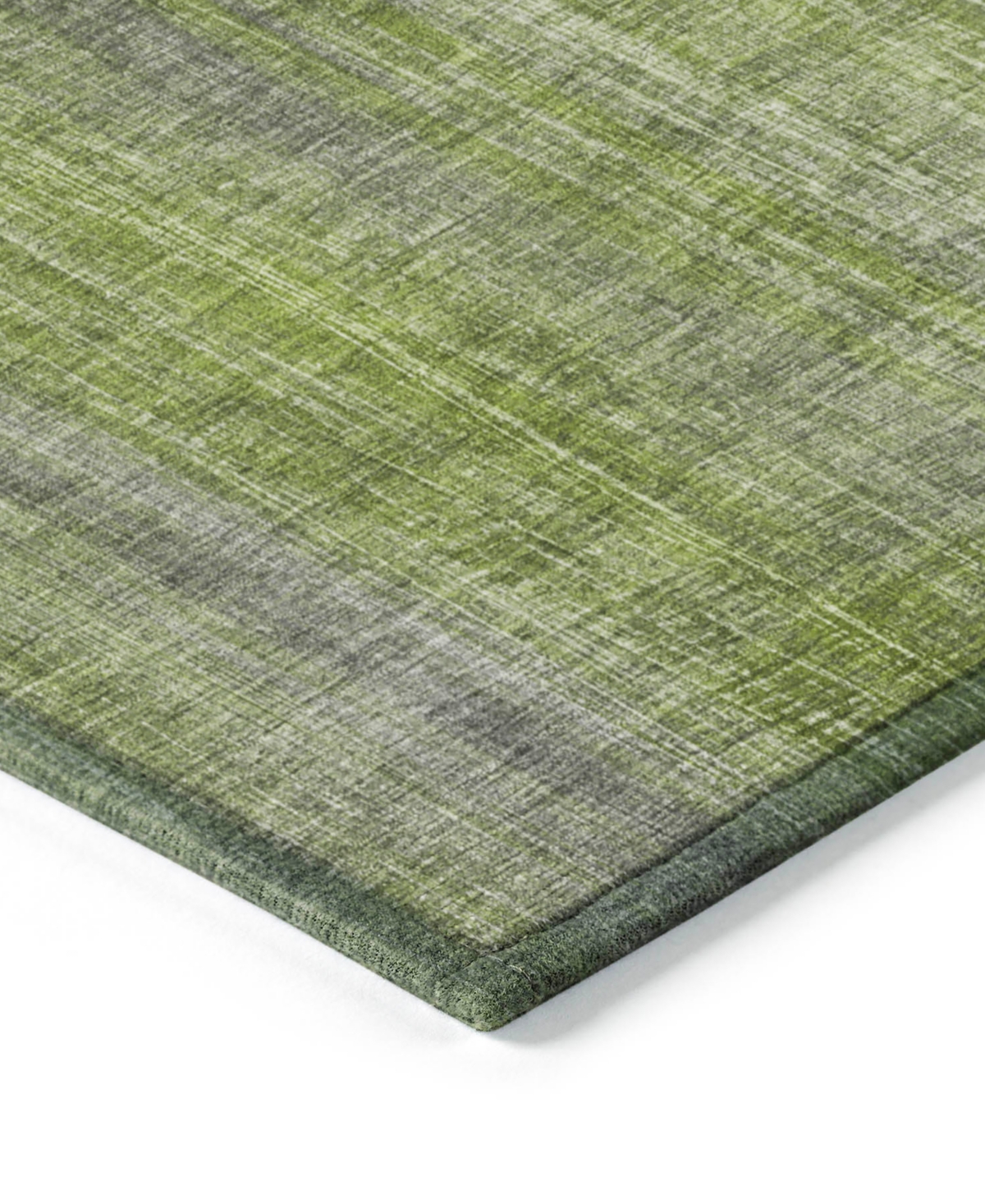 Addison Chantille Machine Washable Acn552 9'x12' Area Rug In Green