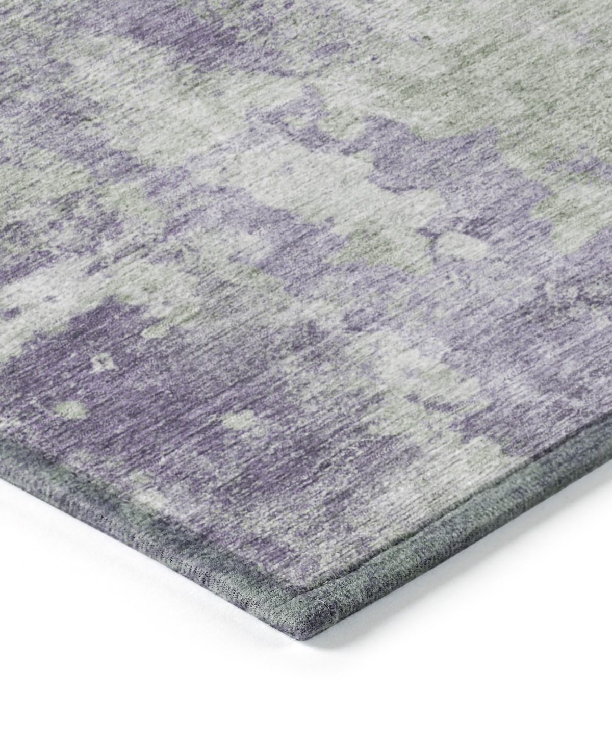 Addison Chantille Machine Washable Acn573 2'6x3'10 Area Rug In Purple