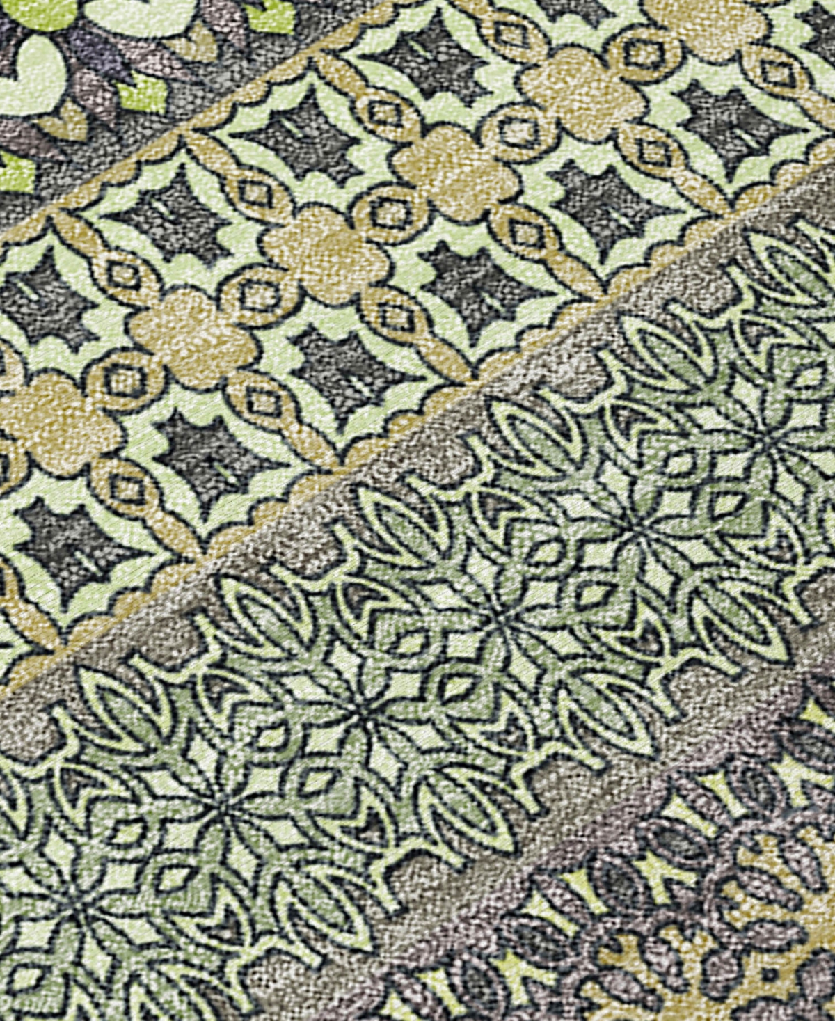 Addison Chantille Machine Washable Acn527 5'x7'6 Area Rug In Green