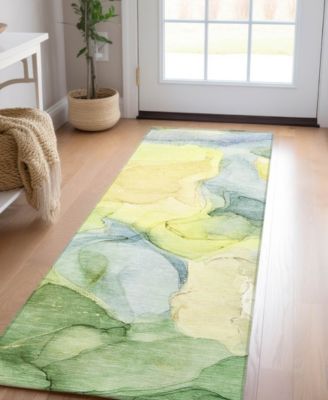 Chantille Machine Washable ACN504 2'3x7'6 Runner Area Rug