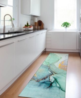 Chantille Machine Washable ACN506 2'3x7'6 Runner Area Rug