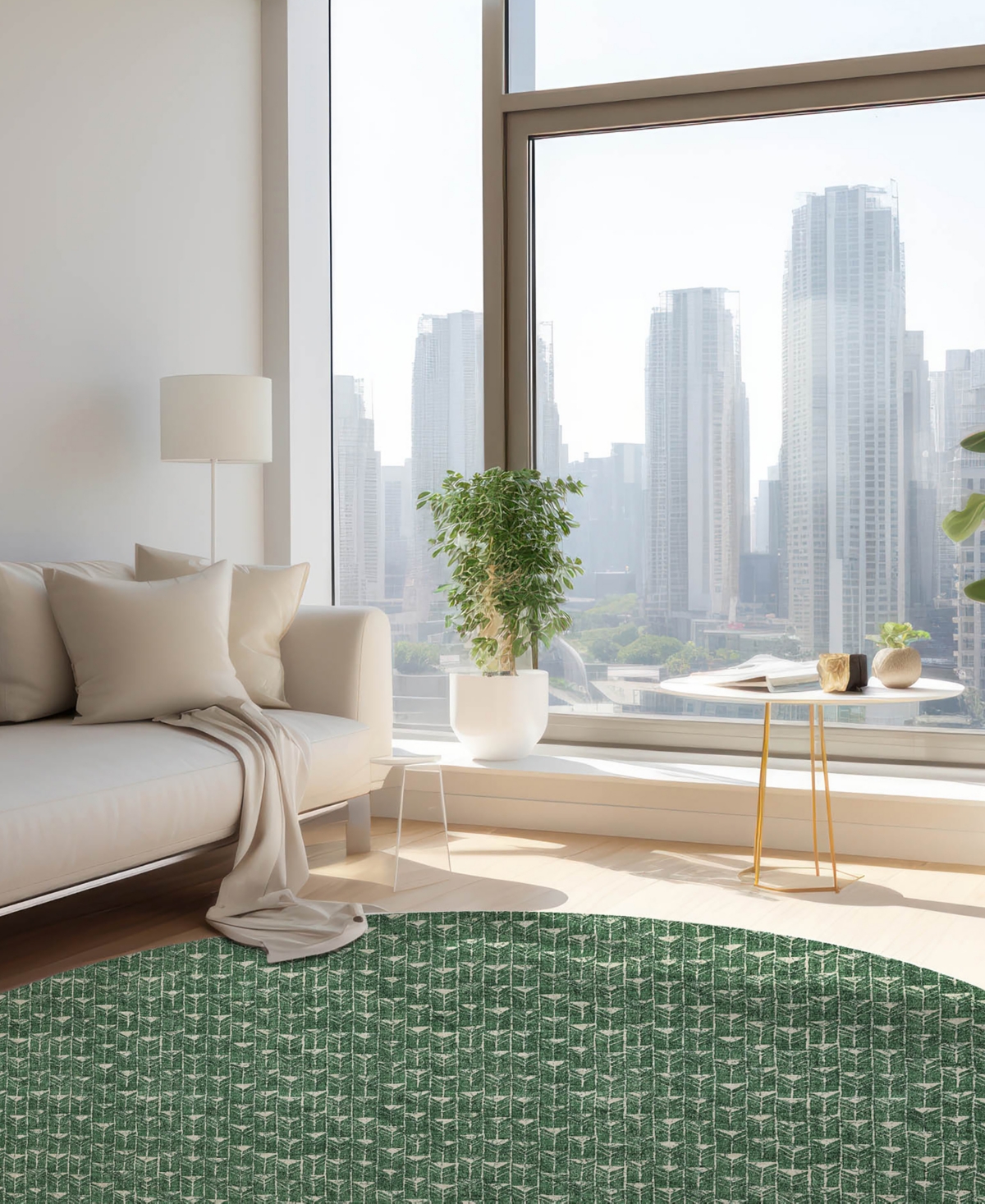 Addison Chantille Machine Washable ACN514 8'x8' Area Rug