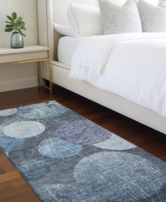 Chantille Machine Washable ACN556 2'3x7'6 Runner Area Rug