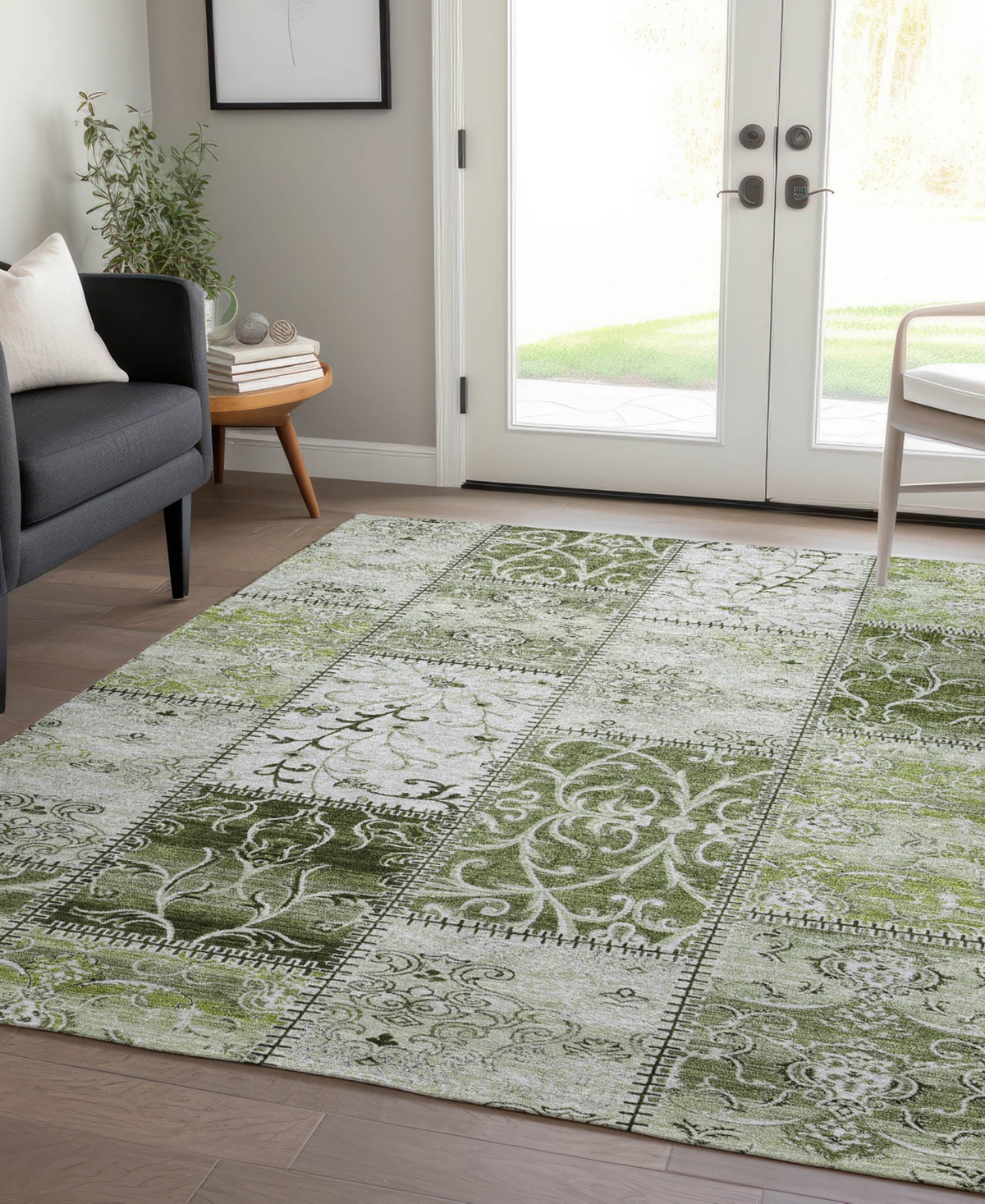 ADDISON CHANTILLE MACHINE WASHABLE ACN566 9'X12' AREA RUG