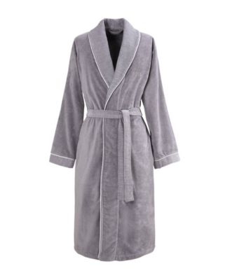 Lord Men's Cotton Velour Shawl Bathrobe