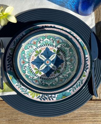 Talavera Melamine Salad Plates, Set of 6
