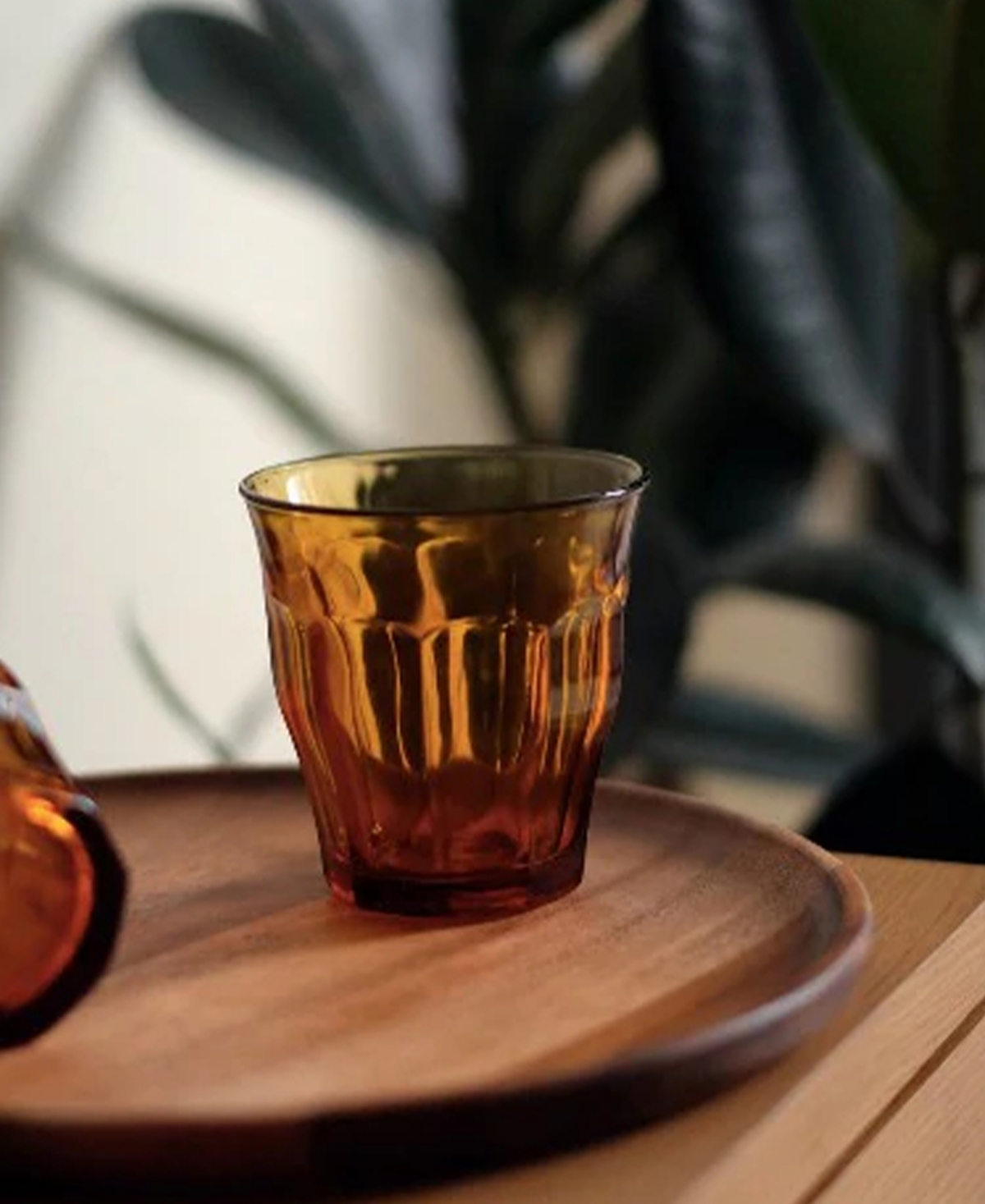 Duralex Set Of 6 Picardie Tumblers In Tangerine