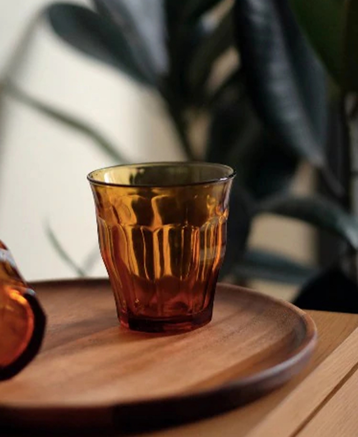 Shop Duralex Picardie Amber Tumbler In Tangerine