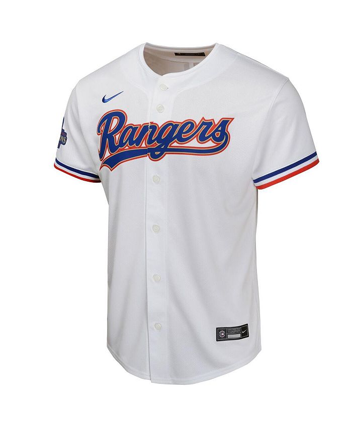 Outerstuff Nike Big Boys and Girls White Texas Rangers 2024 Gold ...