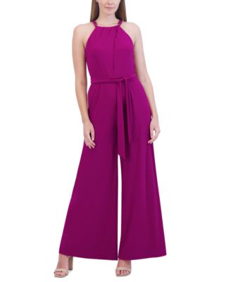 Macy's purple jumpsuit online