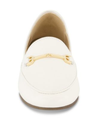 Little and Big Girls Leo Loraine Metallic Logo Loafer