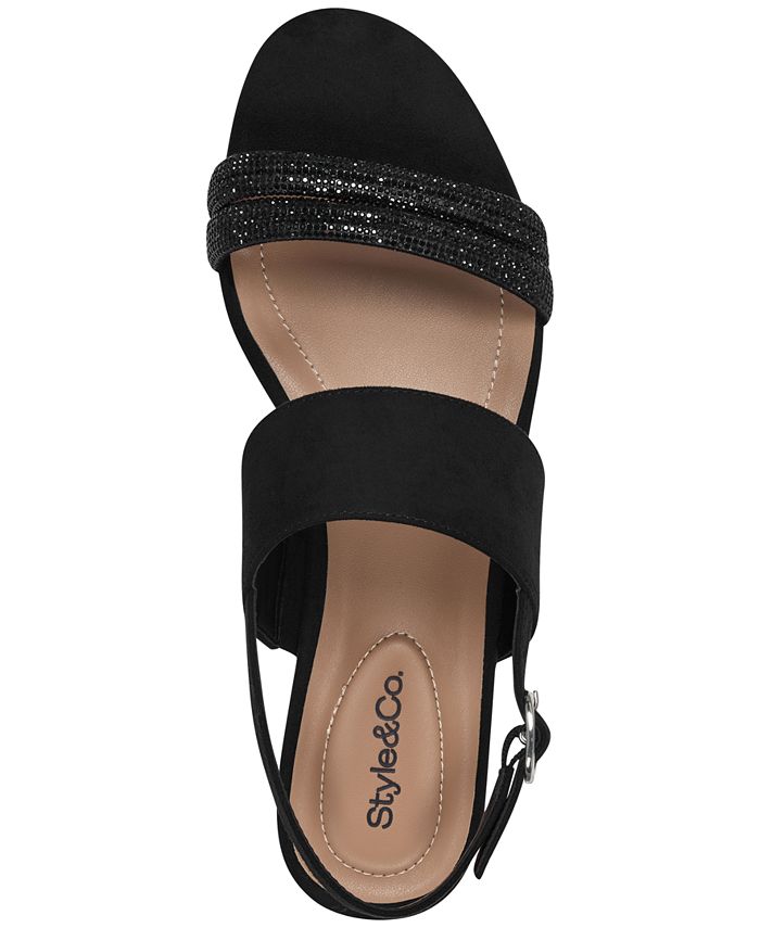 Macy's Style & Co Selbiee Slingback Dress Sandals, Created for Macy's ...