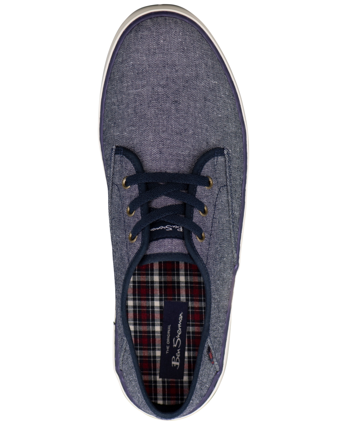 Ben Sherman Men's Camden Low Casual Sneakers from Finish Line -White