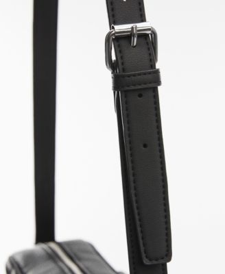 MANGO Men's Leather-Effect Briefcase