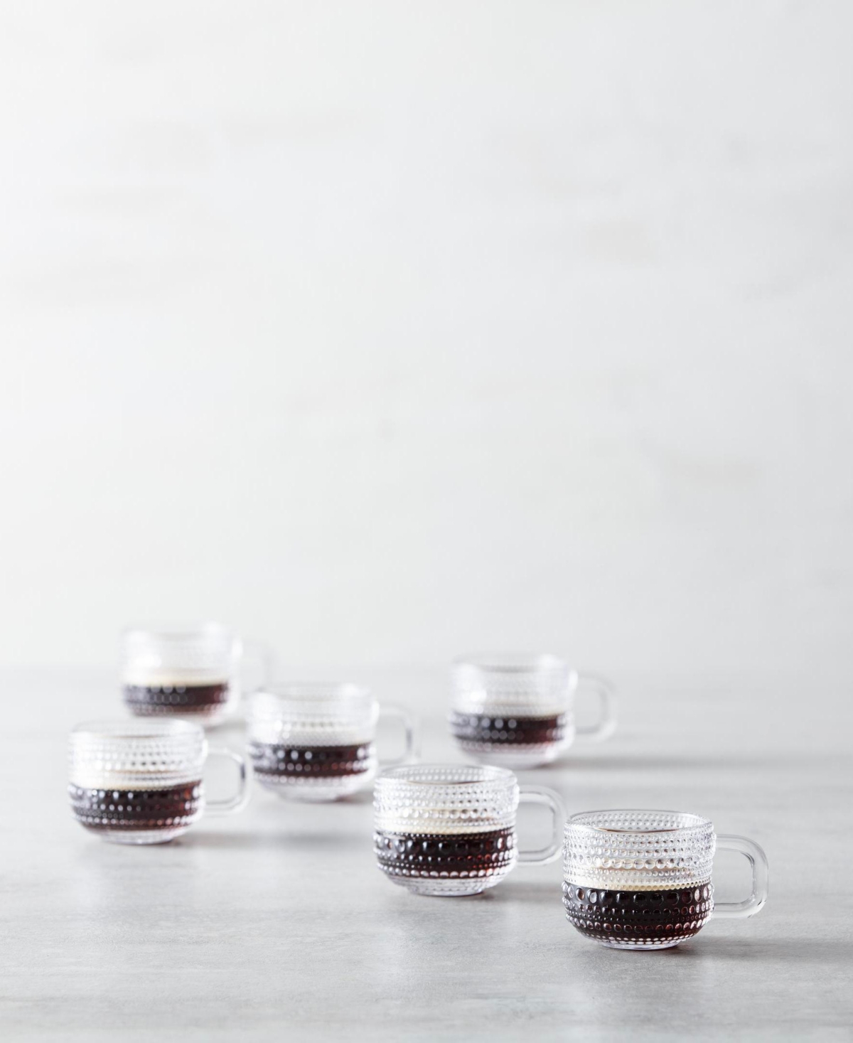 Fortessa Jupiter Clear Espresso Cup 3oz, Set Of 6 In Clear