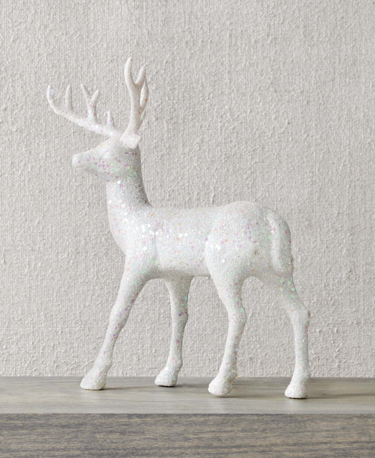 Holiday Lane Sugar Plum Sequinned Standing Reindeer, Exclusively at Macy's