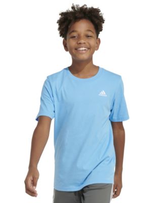 adidas - Big Boys Cotton Short-Sleeve Essential Embroidered Logo T-Shirt