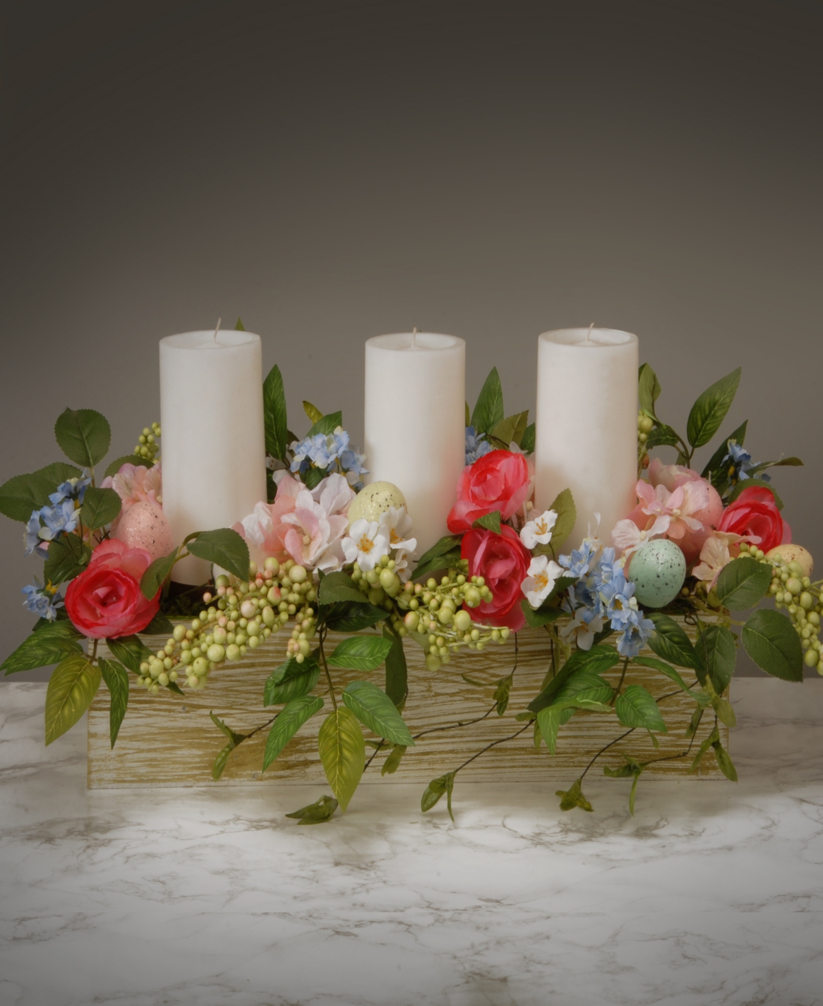 National Tree Company 20 Spring Collection Candleholder In Pink