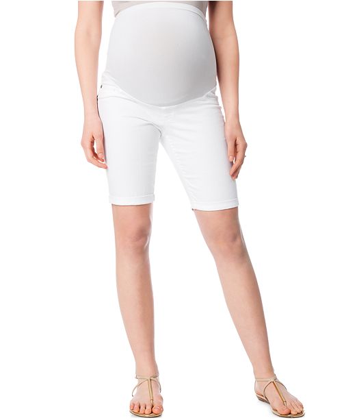 Motherhood Maternity Secret Fit Belly® Twill Bermuda Shorts & Reviews