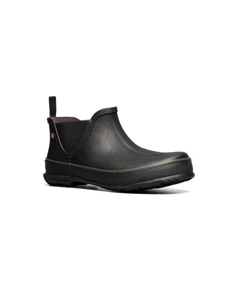 Мужские ботинки BOGS Digger Slip On Boot, цвет: Чёрный