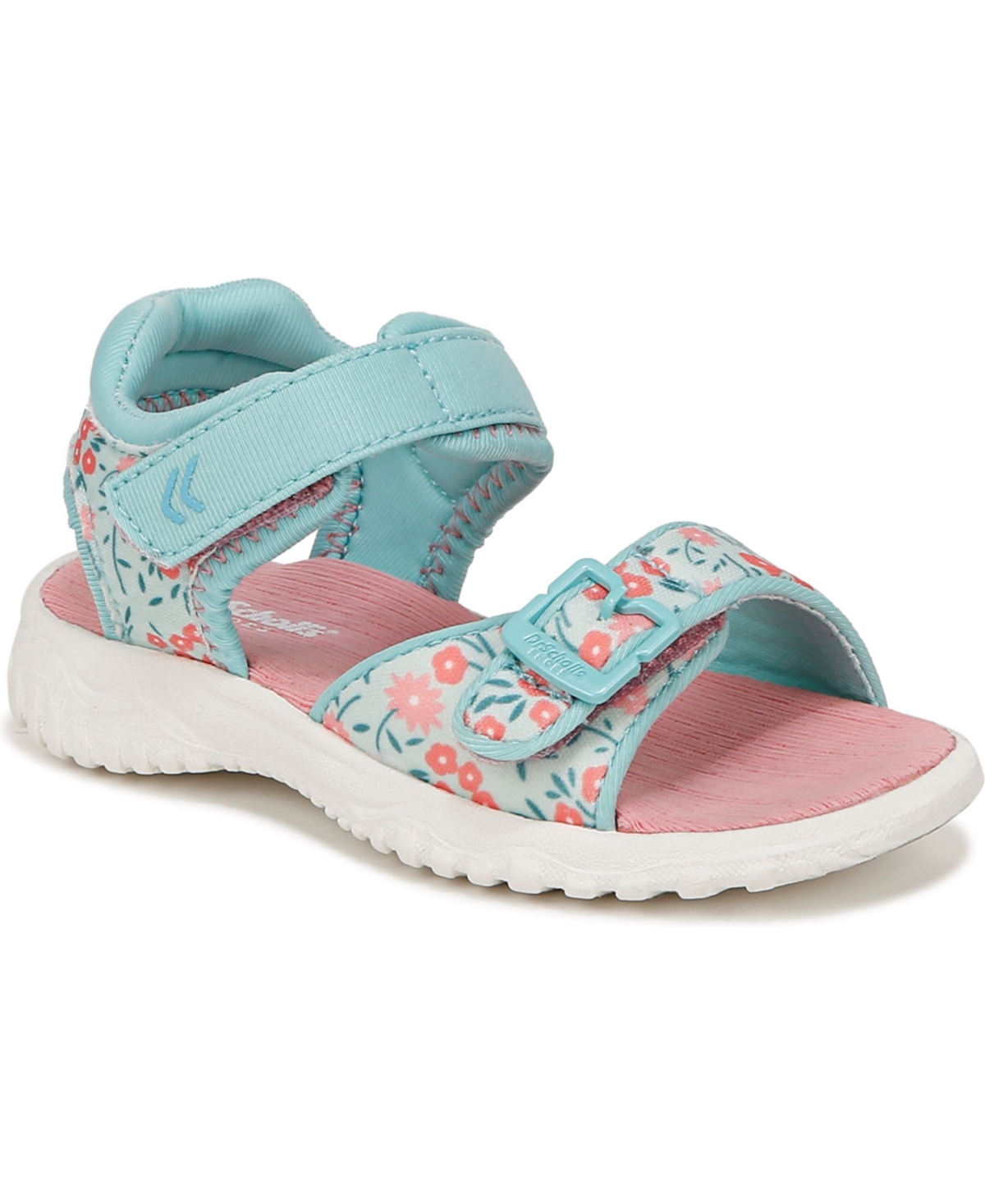 Shop Dr. Scholl's Time2play Toddler Ankle Straps In Aqua Blue