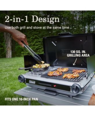 Classic 2-in-1 Camping Grill/Stove