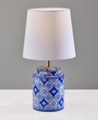 17" Ceramic Polly Set of 2 Table Lamps