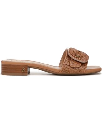 Women's Kandie Buckle Block Heel Slide Sandals