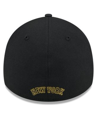 Men's Black New York Mets 2024 Armed Forces Day 39THIRTY Flex Hat