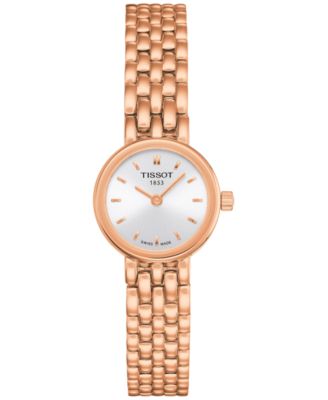 Tissot - Women's Swiss Lovely Rose Gold-Tone Stainless Steel Bracelet Watch 20mm