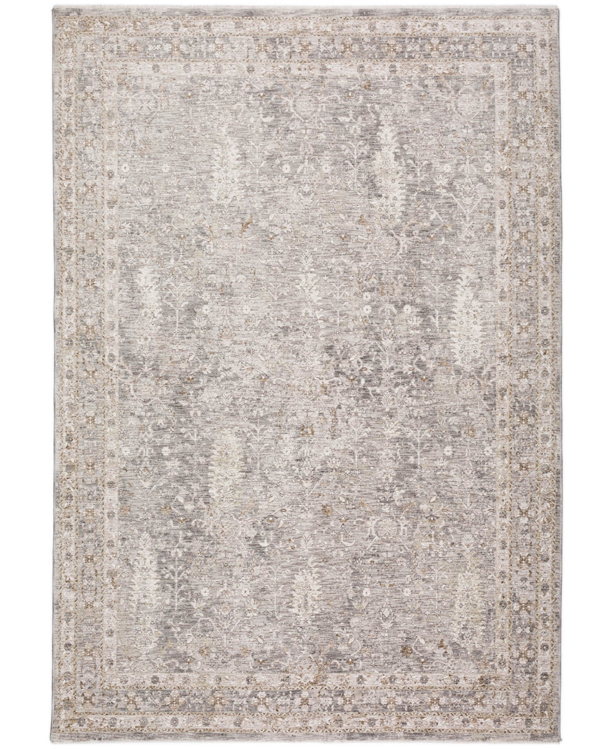 Dalyn Cyprus Cy7 2'3x7'10 Runner Area Rug In Beige,moss