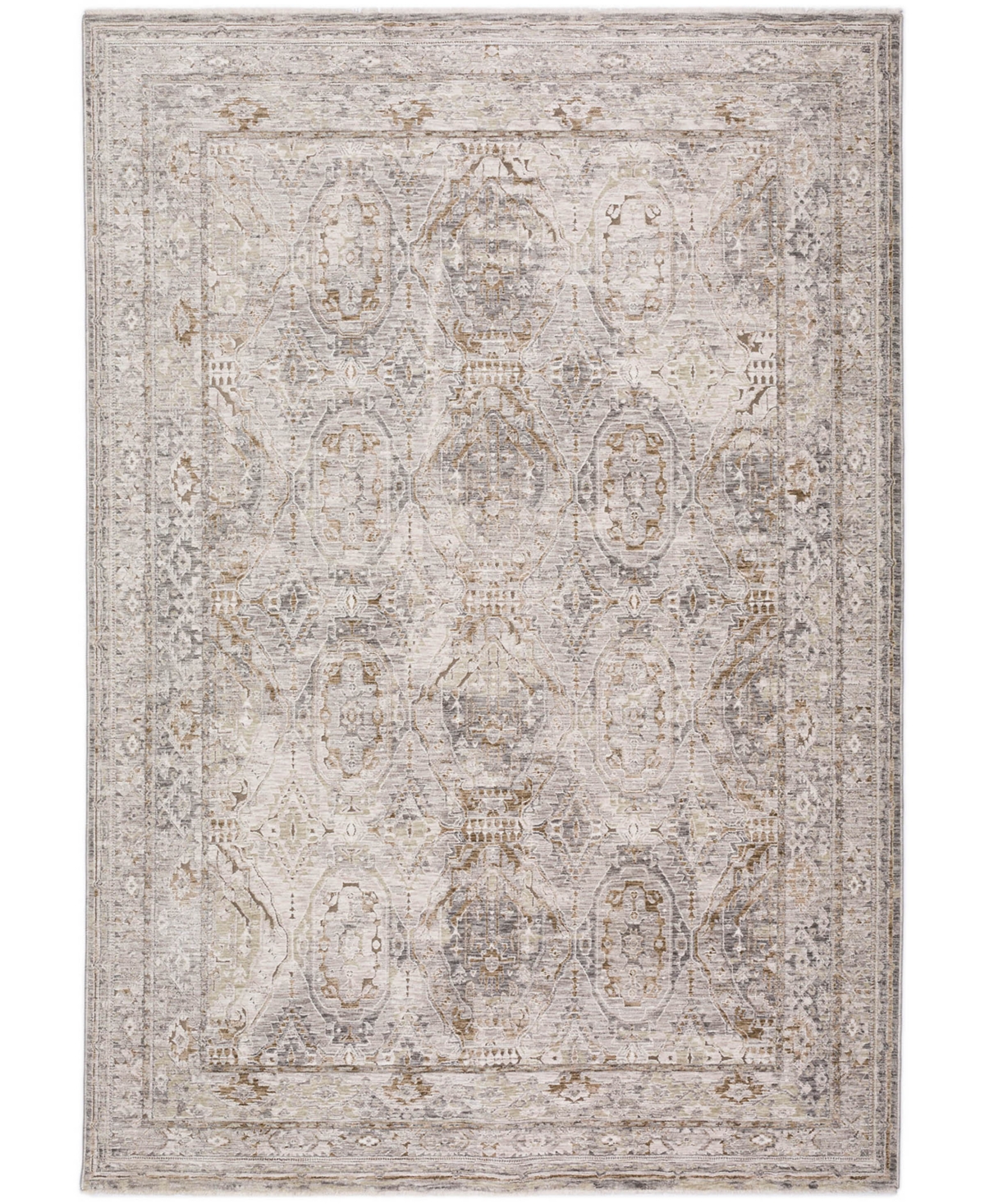 Shop Dalyn Cyprus Cy6 7'10x10' Area Rug In Gray