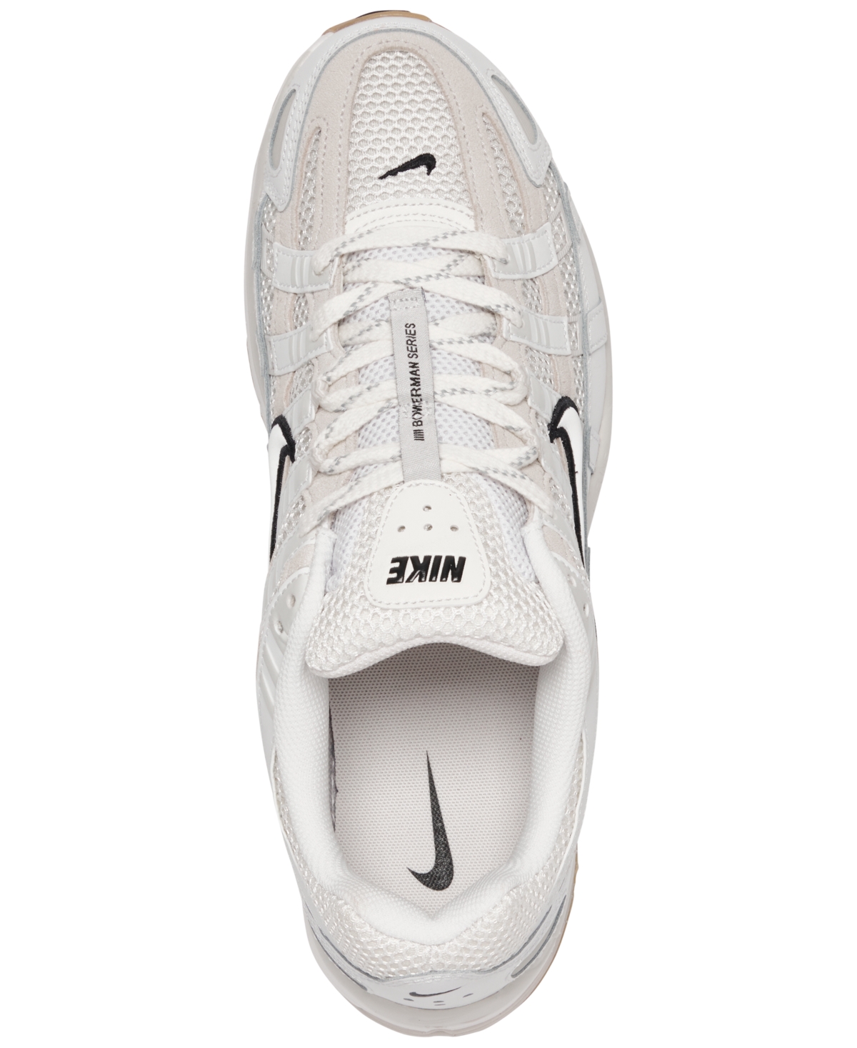 Shop Nike Men's P-6000 Premium Casual Sneakers From Finish Line In White,beige