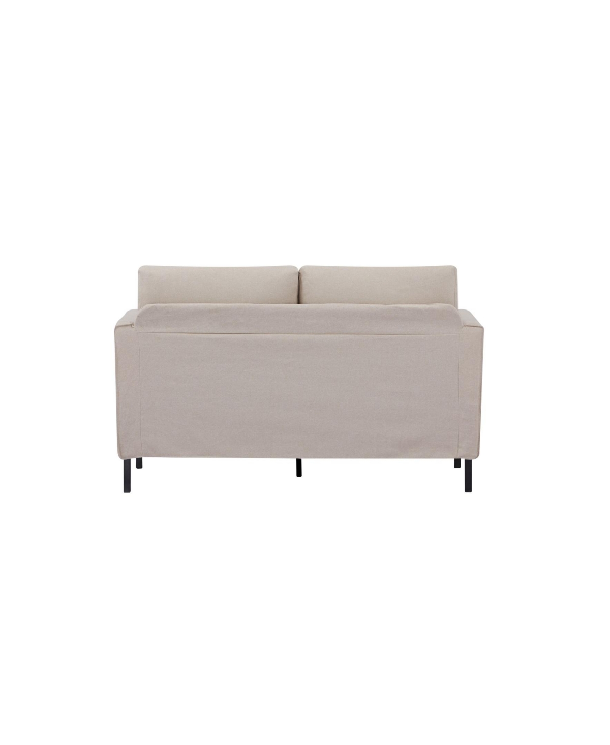 Gold Sparrow Lenox 52.5" Fabric Loveseat, Created For Macy's In Tan