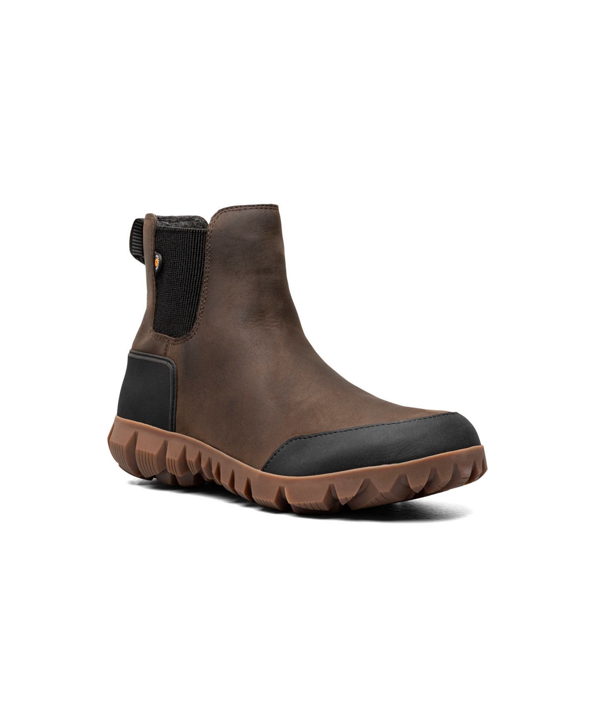 Men's Arcata Urban Leather Slip-Resistant Chelsea Boots - Chocolate